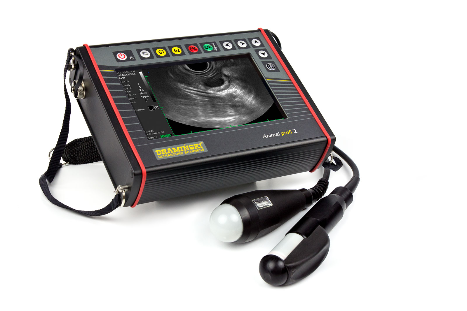 Ultrasound scanner ULTRASOUND SCANNER Animal profi 2 - Portable veterinar  apparatus ULTRASOUND SCANNER Animal profi 2